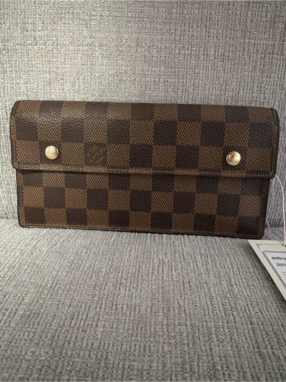 Louis Vuitton - Damiere Eben Compact Wallet